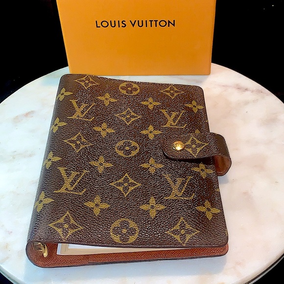 LOUIS VUITTON MONOGRAM AGENDA MM VINTAGE DAY PLANNER - Picture 2 of 14